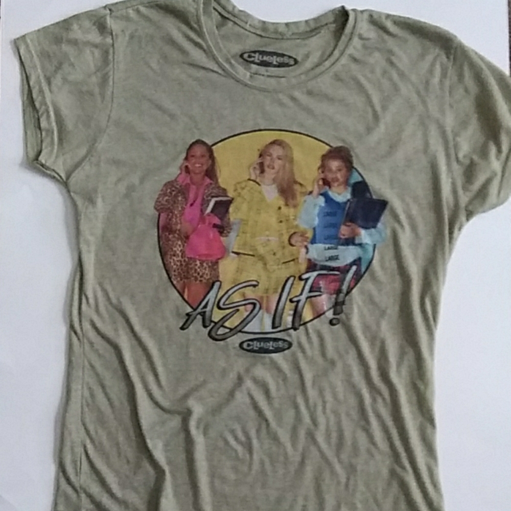 Womens large clueless t-shirt